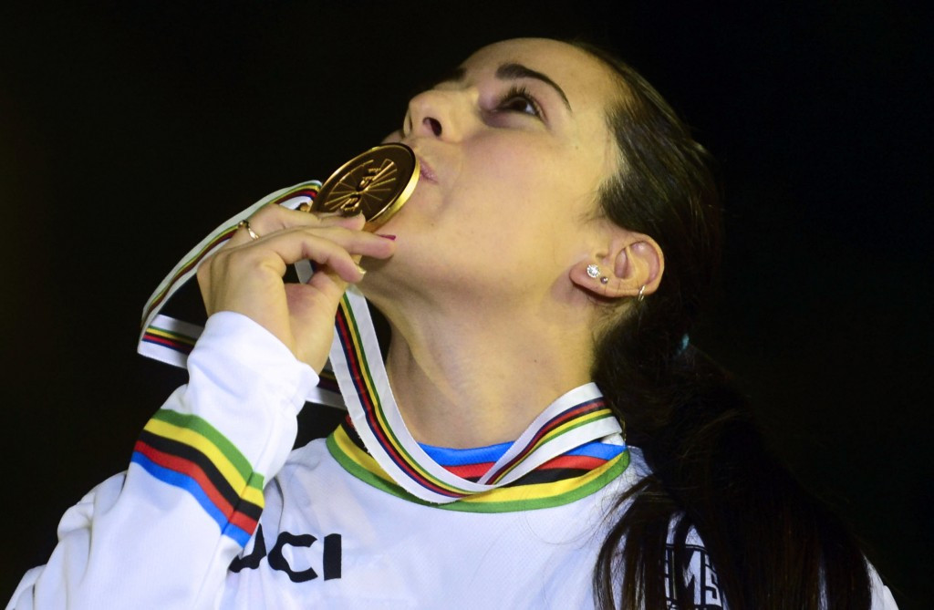 Mariana Pajon claimed the world title ahead of her Olympic title defence ©Getty Images