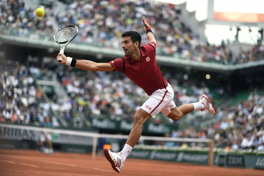 World number one Novak Djokovic was due to be in action today