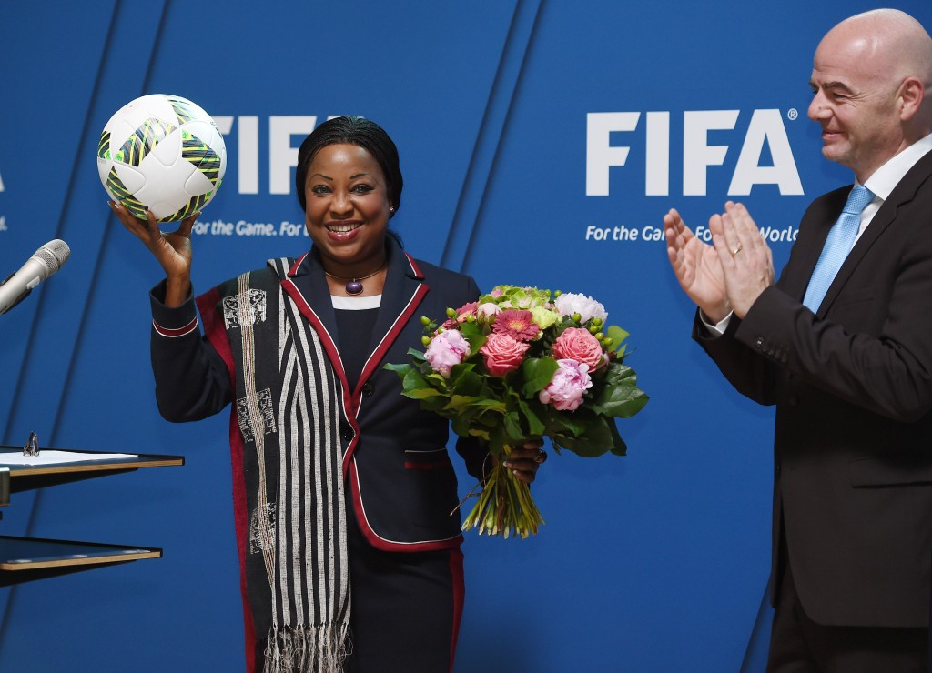 FIFA secretary general Fatma Samoura conducted a courtesy visit to Zurich today