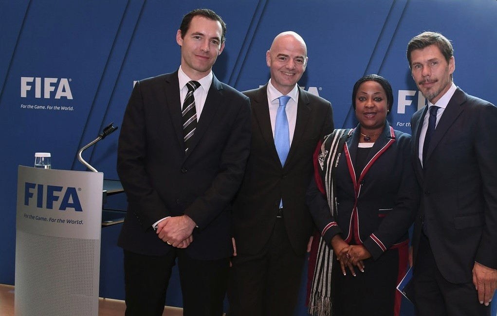 FIFA secretary general Fatma Samoura announces appointments of Villiger and Boban as deputies