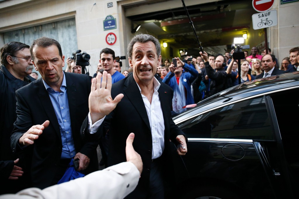 Presidential contender Nicolas Sarkozy has told Bernard Lapasset that he supports the Paris 2024 bid ©Getty Images