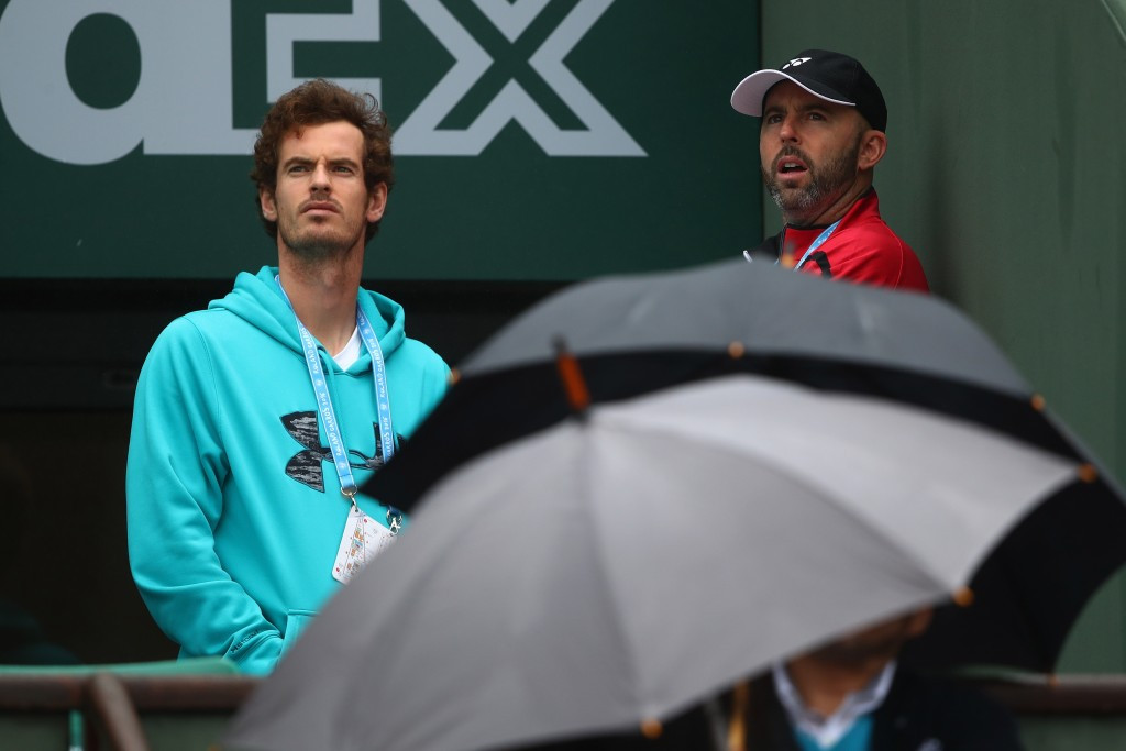 Andy Murray's quarter-final meeting with home hope Richard Gasquet has been moved back to tomorrow after wet weather restricted play today