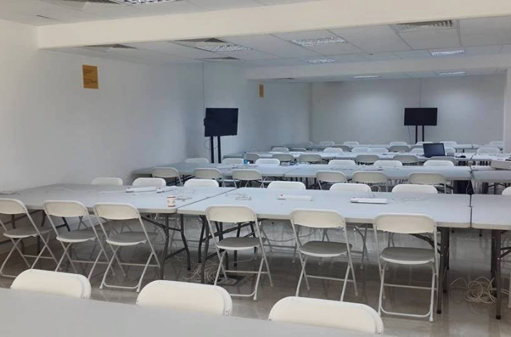 The media workroom will no doubt be jam-packed during the European Games ©ITG