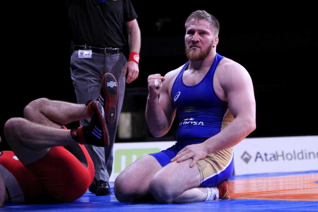 European champion Anzor Boltukaev has claimed top spot at 97kg in the UWW freestyle rankings