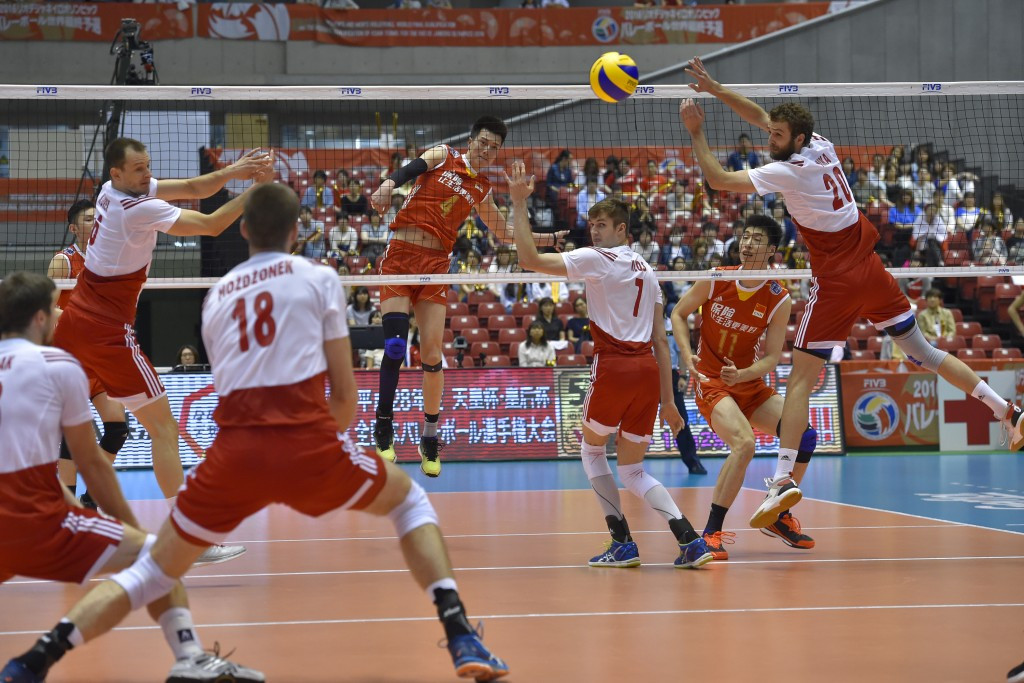 Poland came from behind to beat China in five sets ©Getty Images