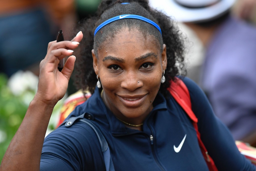 Women's top seed Serena Williams made it through to the quarter-finals after comfortably defeating Ukraine’s Elina Svitolina 6-1, 6-1 in their rain-delayed fourth-round match ©Getty Images 