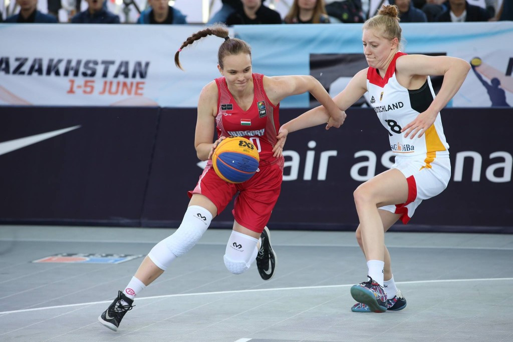 One of Hungary's two wins in the women's competition came against Germany