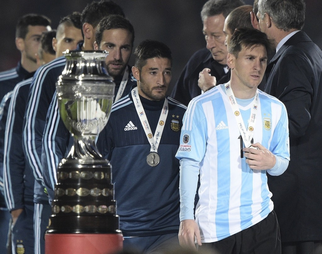 Lionel Messi's Argentina will meet Chile in their opening tie in a repeat of 2015 final