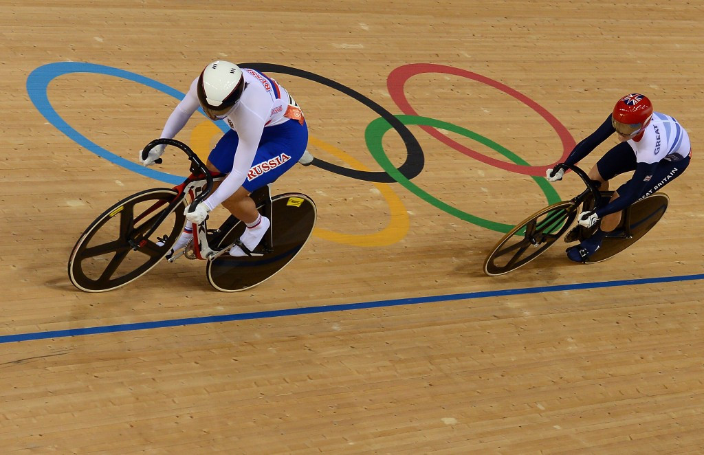 Russian cyclist Etakerina Gnidenko was eliminated in the early rounds of the women's keirin and individual sprint competitions at the Olympics in London 2012 but later won a silver medal in the European Championships ©Getty Images