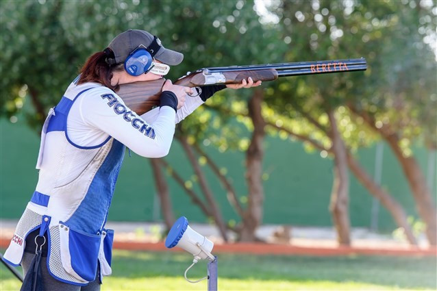 The Perilli sisters will compete in the women's trap competition in front of their home crowd ©ISSF