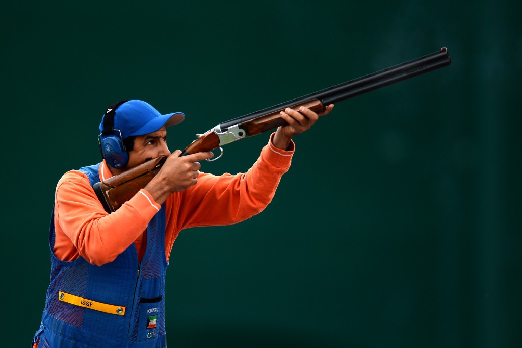 Skeet shooter Abdullah Al-Rashidi is among Kuwaiti athletes to have qualified for Rio 2016 ©Getty Images