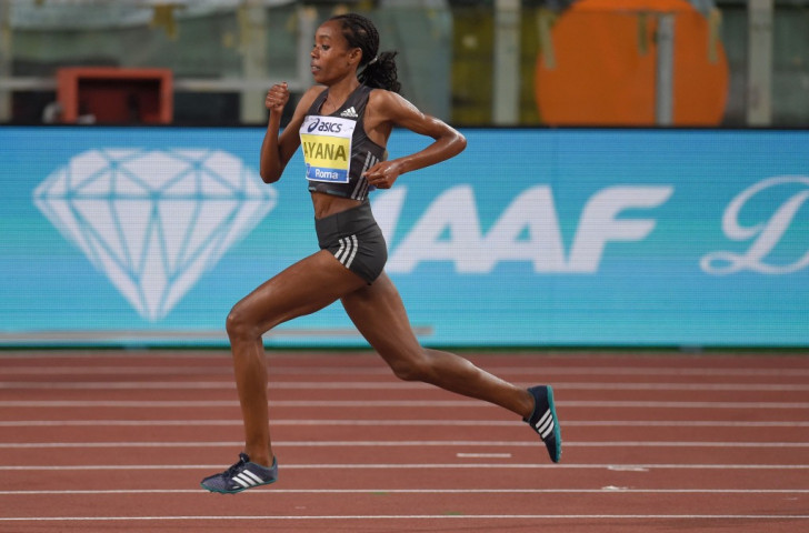 Ethiopia's Almaz Ayana produced the second fastest ever women's 5,000m, missing the eight-year-old world record of 14:11.15 set by countrywoman Tiruniesh Dibaba by less than a second-and-a-half ©Getty Images