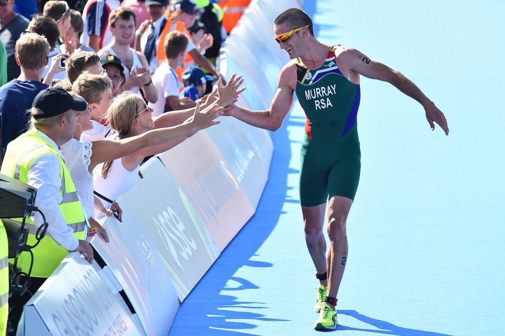 Triathlete Richard Murray could prove a threat in the elite men's race