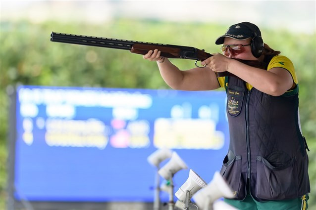 Cox claims maiden women's trap ISSF World Cup title in San Marino