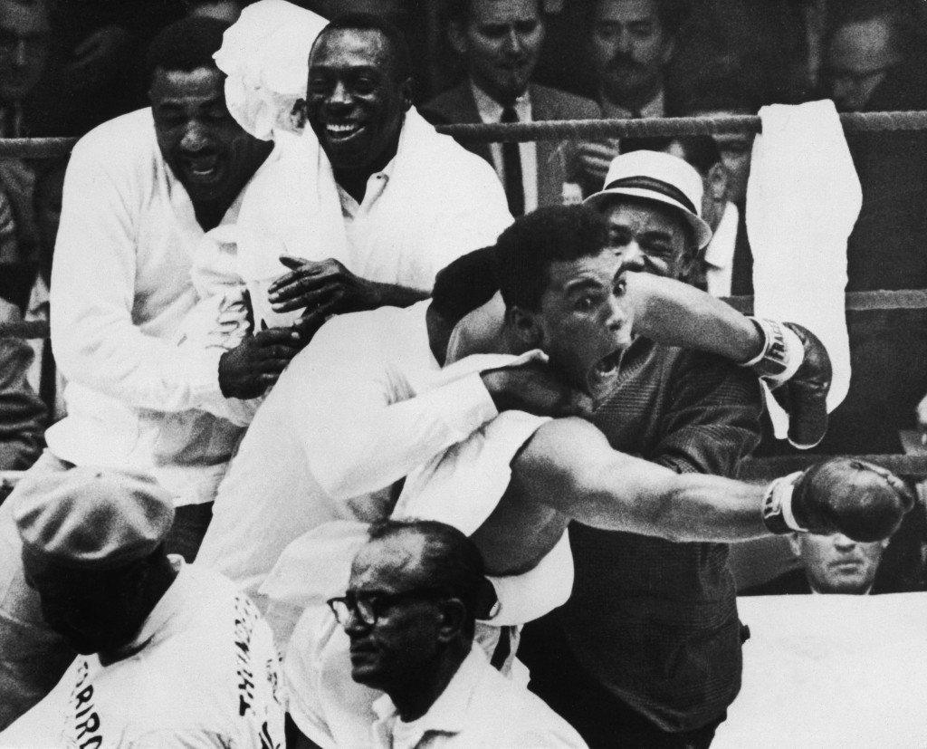 Muhammad Ali won his first world heavyweight title in 1964