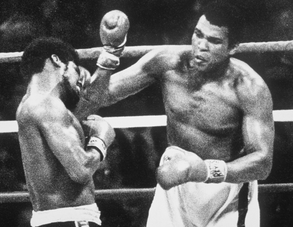 Ali lost on points against American Leon Spinks in February 1978, but avenged his defeat seven months later to regain the world title ©Getty Images 