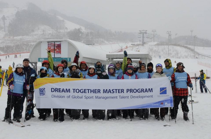 Working with the Dream Together Masters Programme is billed as a major opportunity for the ANOC scholars ©ANOC