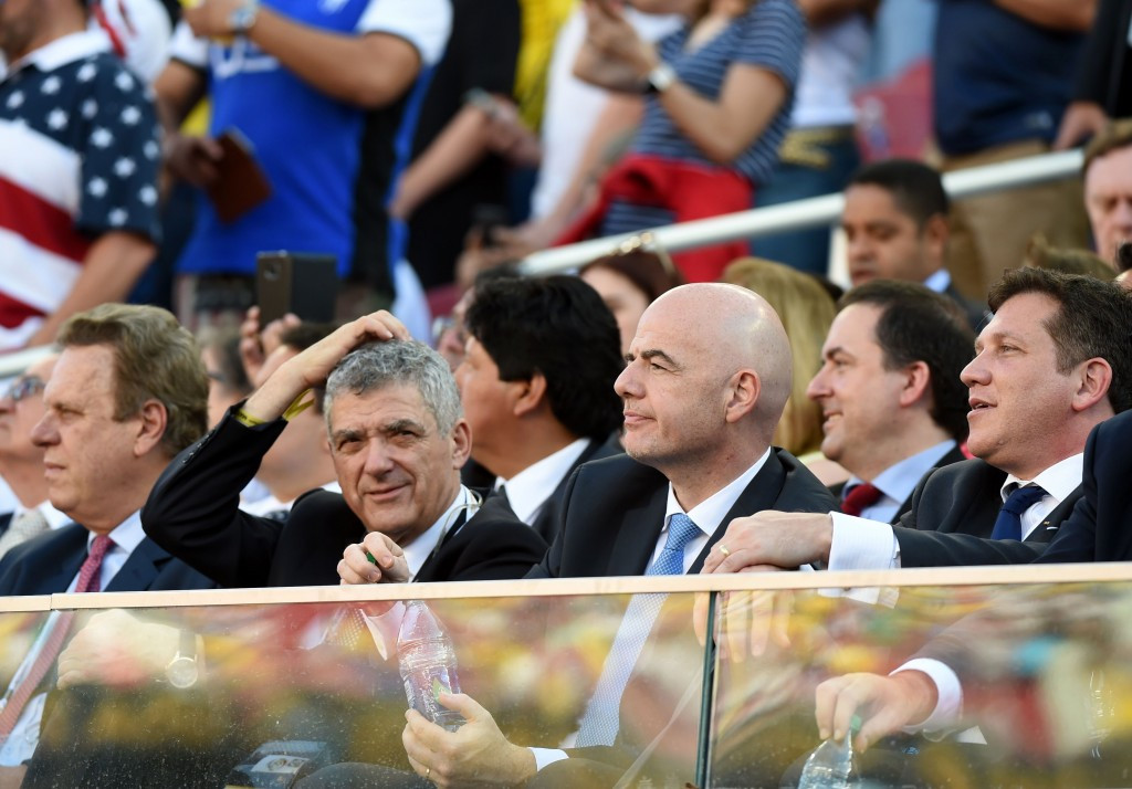 The news deflected attention away from under-fire FIFA President Gianni Infantino