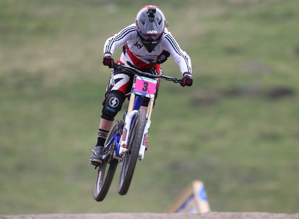 Carpenter tops qualifying at home UCI Mountain Bike World Cup in Fort William
