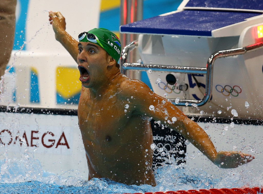Chad le Clos won one of South Africa's three Olympic golds at London 2012