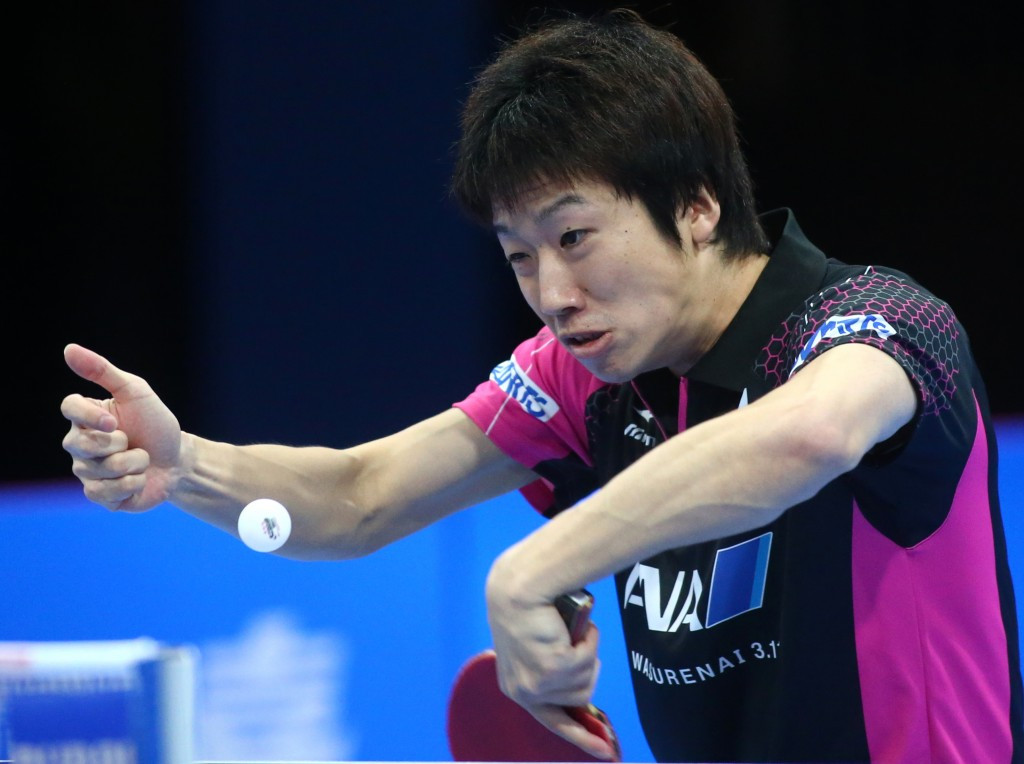 Jun Mizutani claimed a thrilling victory in the men's singles ©Getty Images