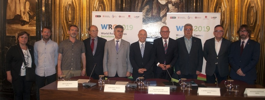 Barcelona were announced as hosts of the 2019 World Roller Games after an agreement was signed with FIRS ©FIRS