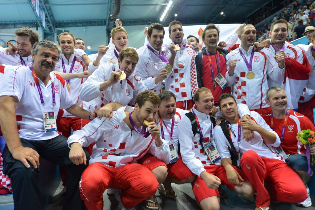 Nikša Dobud was a member of the Croatian team which won Olympic gold at London 2012