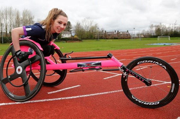 Wheelchair racer Shelby Watson has been named IPC Athlete of the Month ©Twitter