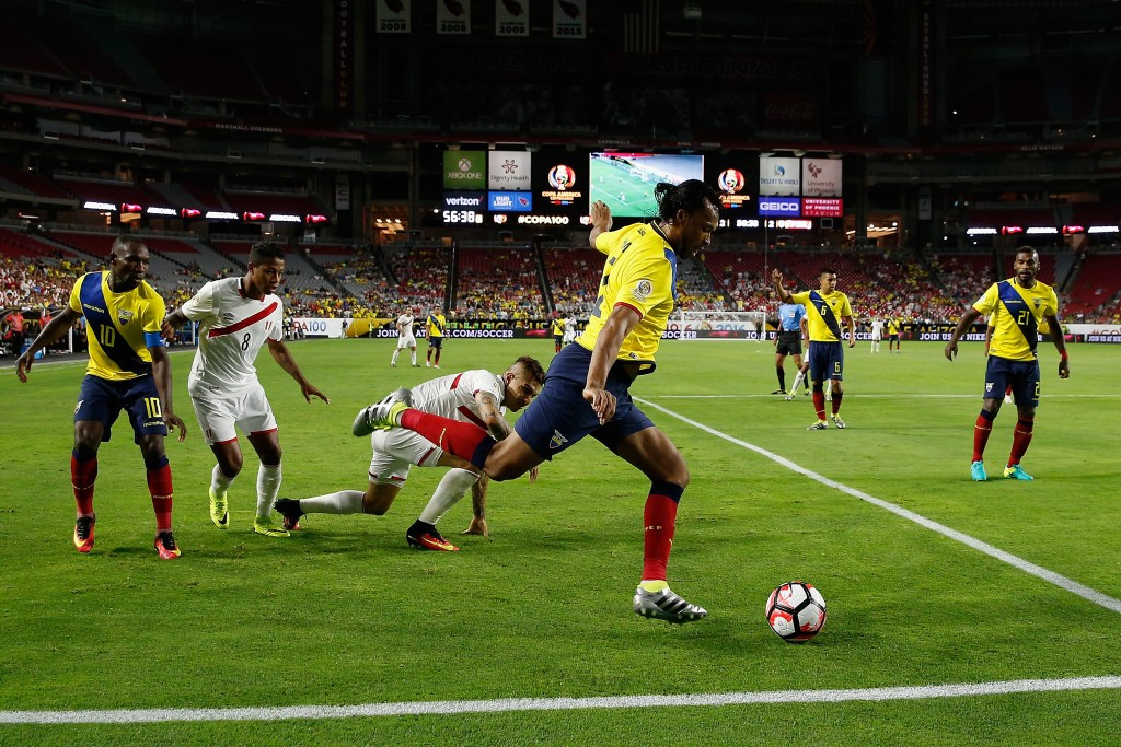 Ecuador fought back from two goals down to earn a point against Peru