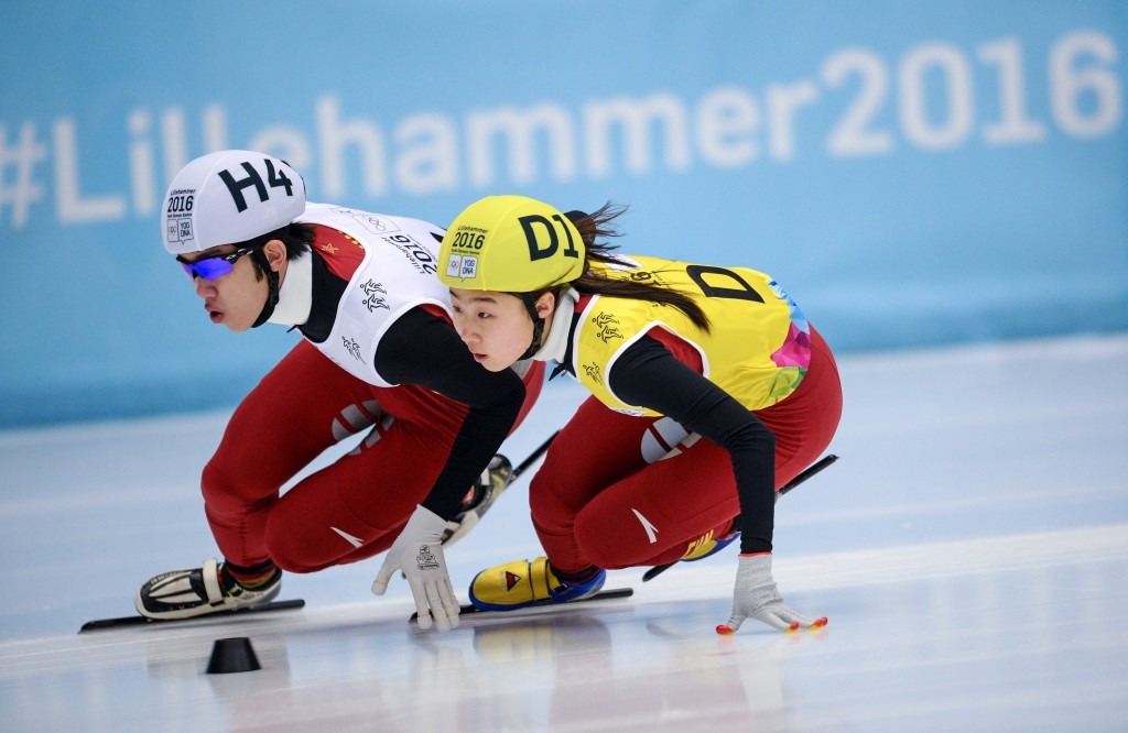 Mixed short-track events are among those approved following their debut at the Winter Youth Olympic Games ©Getty Images
