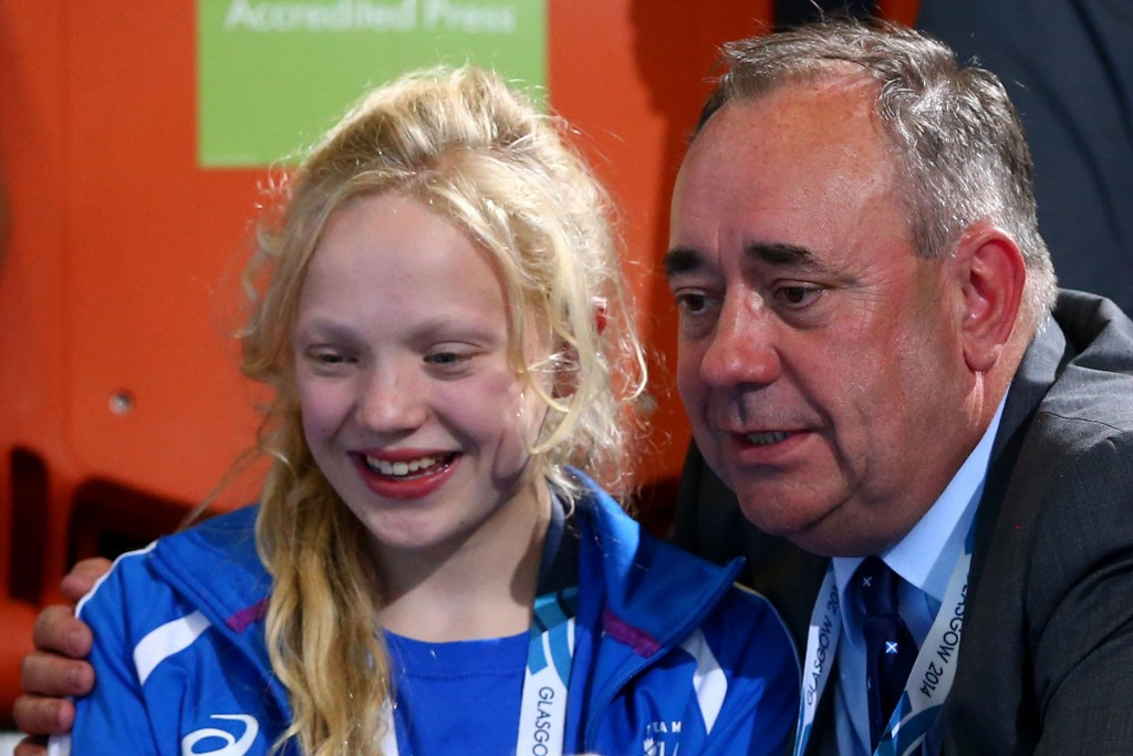 Erraid Davies provided one of the stories of the Glasgow 2014 Commonwealth Games