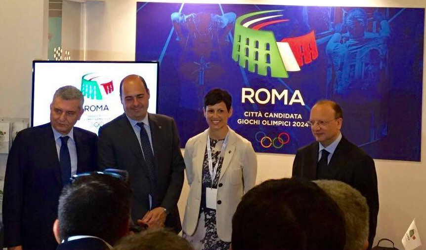 Rome 2024 have been spreading their message at a UNIRETE conference of businesses and entrepreneurs in the Italian capital today