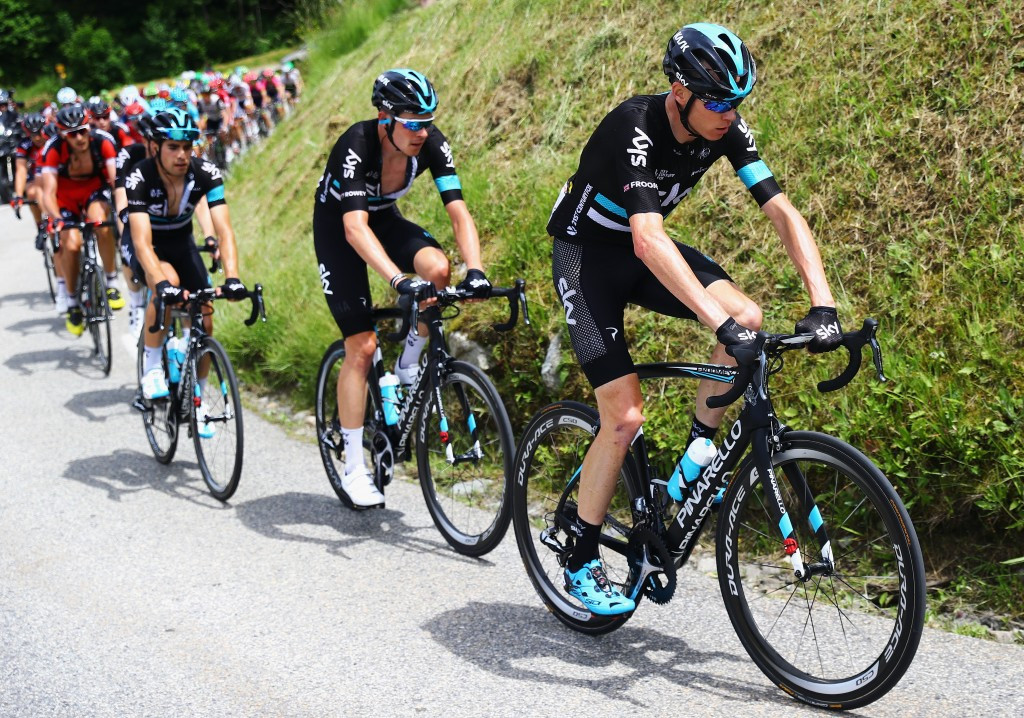 Chris Froome moved into the race lead at the Critérium du Dauphiné ©Getty Images