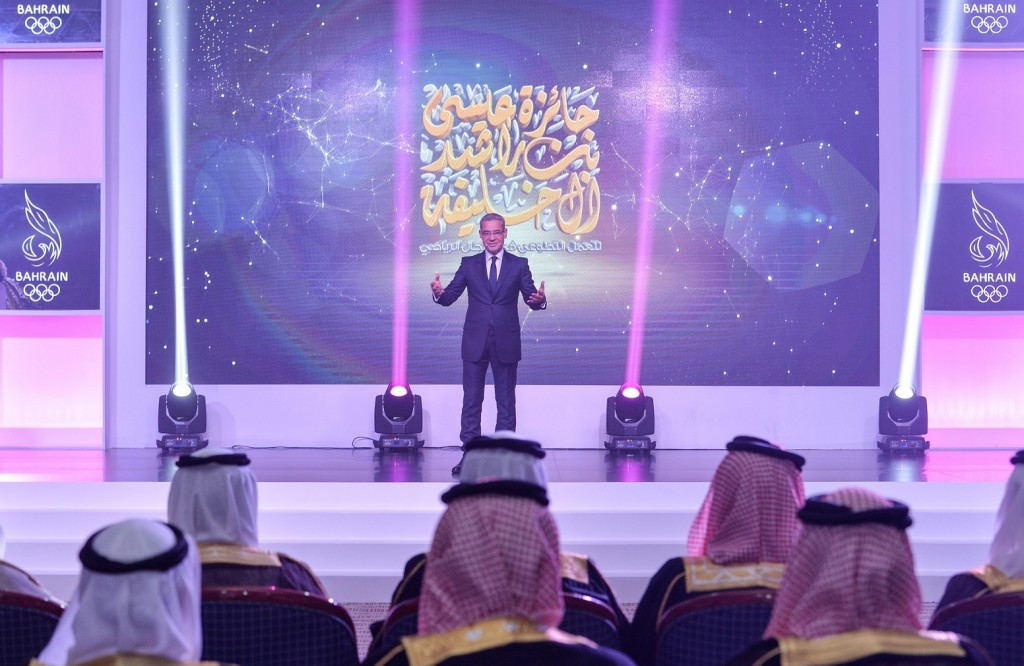 Mustafa Al Agha hosted the award ceremony in Zallaq