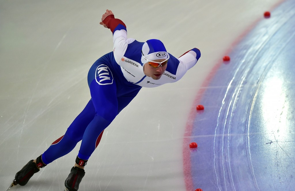 Russia's Pavel Kulizhnikov is one skater to have been implicated in a doping scandal this year after he failed a test for meldonium