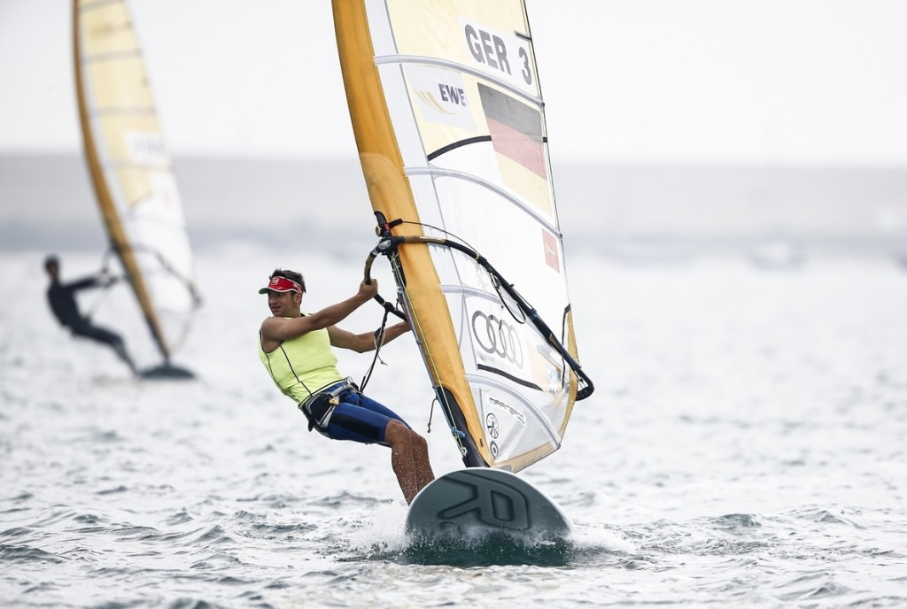 German claims windsurfing double as Britons dominate at home Sailing World Cup