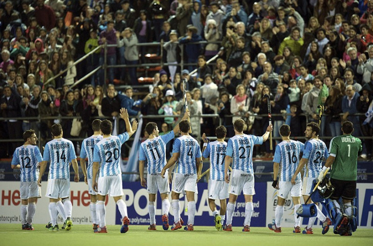Hosts Argentina remain undefeated in the competition