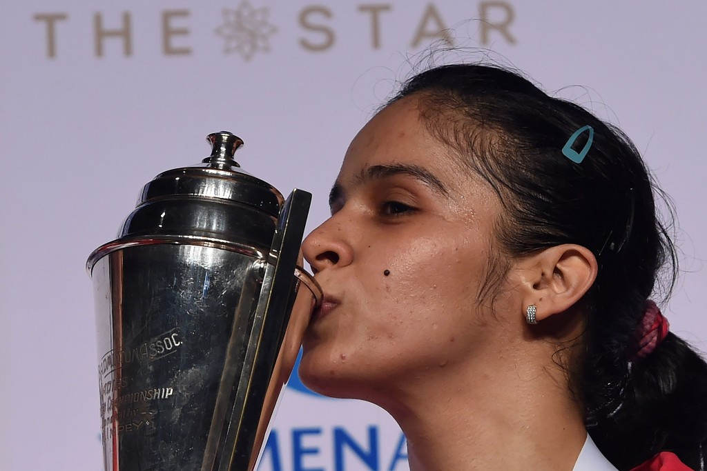 Saina Nehwal came from behind to win the BWF Super Series in Australia ©Getty Images