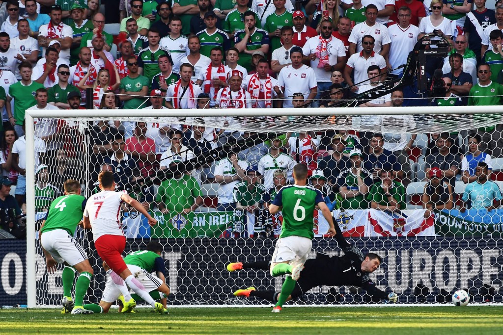 Arkadiusz Milik scored the only goal in Poland's 1-0 win over Northern Ireland