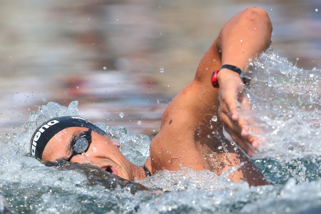 Olympic champion Mellouli earns Rio 2016 spot at marathon swimming qualifier 