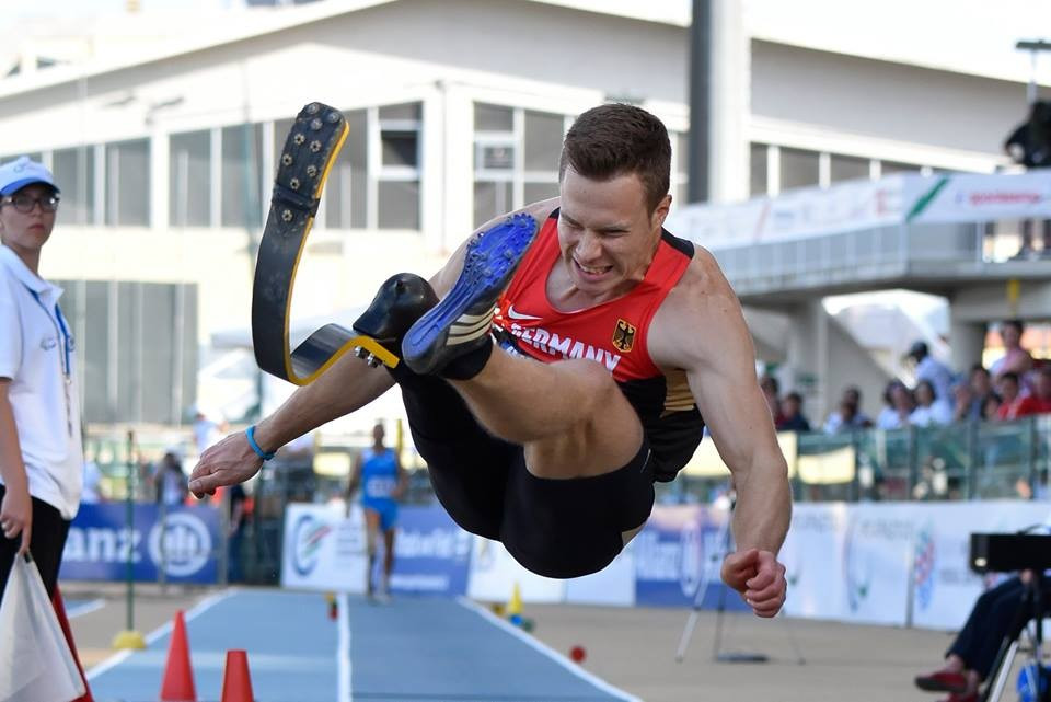 Germany's Paralympic and world champion Markus Rehm successfully defended his European title