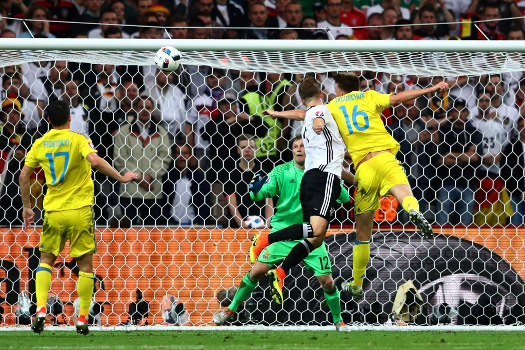 Shkodran Mustafi's header set Germany on their way to victory ©Getty Images 