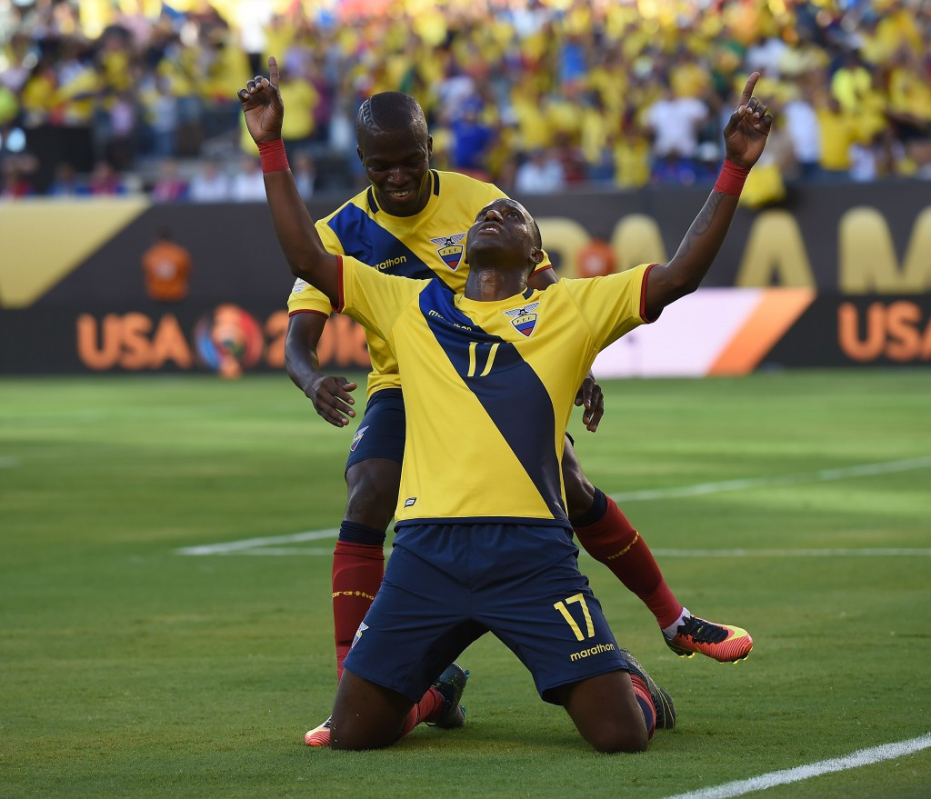 Enner Valencia scored in Ecuador's 4-0 win over Haiti