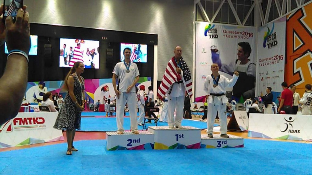 Daniel Espinosa won gold in the K42 under 75kg category ©Twitter