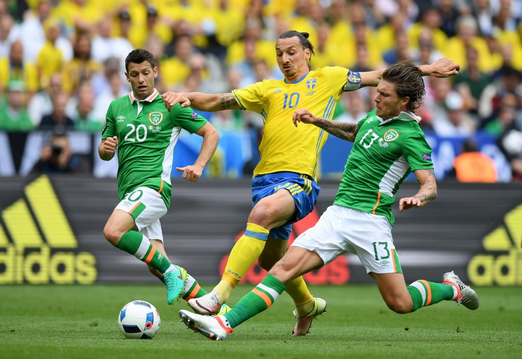 Swedish star Zlatan Ibrahimovic had a frustrating match ©Getty Images