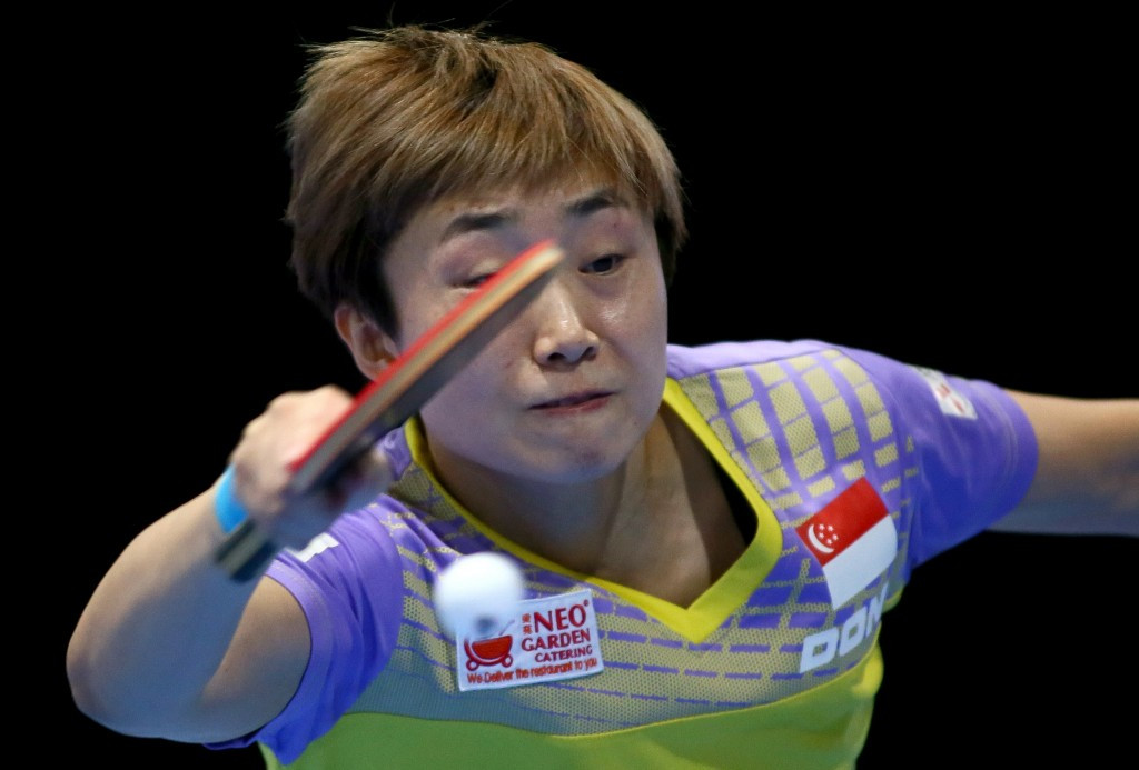Singapore's Feng Tianwei will be seeking a third Japan Open title after victories in 2011 and 2014 ©Getty Images