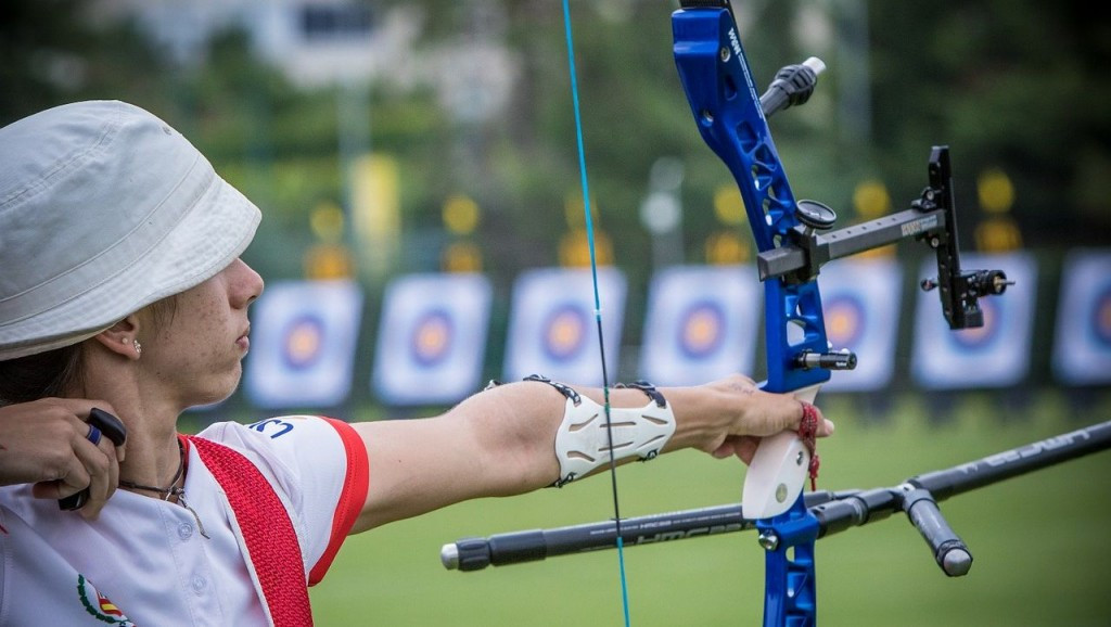 Alicia Marin earned top seeding in the women's recurve Olympic qualifier ©World Archery