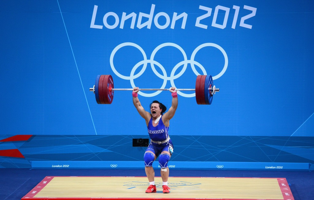 Svetlana Podobedova failed after winning the women's under 75kg gold ©Getty Images