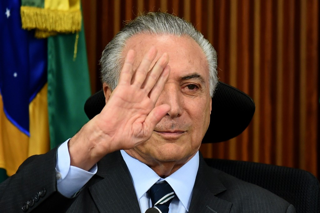 New Brazilian President Michel Temer has promised funding by "next week" ©Getty Images