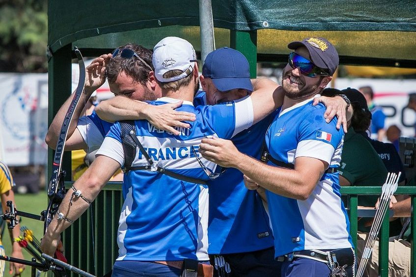 France were among the men's qualifiers in Turkey ©World Archery 
